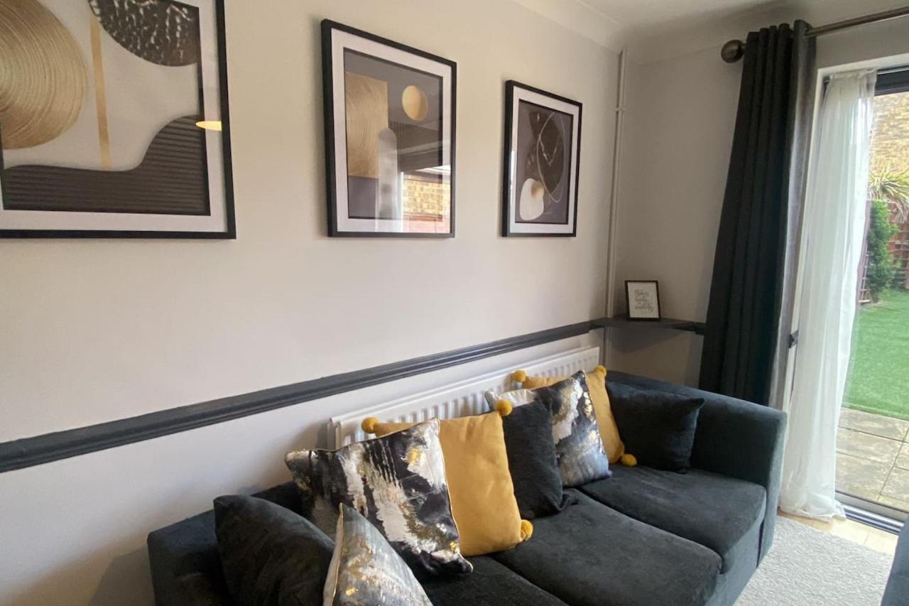 Suburban 2-Bed, Entire Home, Free Parking, Maidstone, Kent Uk Boxley Exterior foto